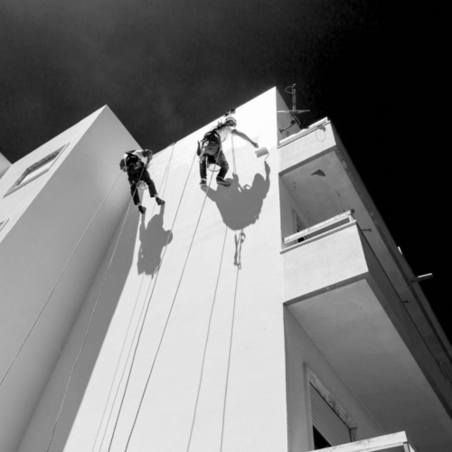 Peinture en hauteur au pays basque par Altico